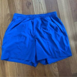 Lululemon Pace Breaker Linerless Short 5" men’s M blue